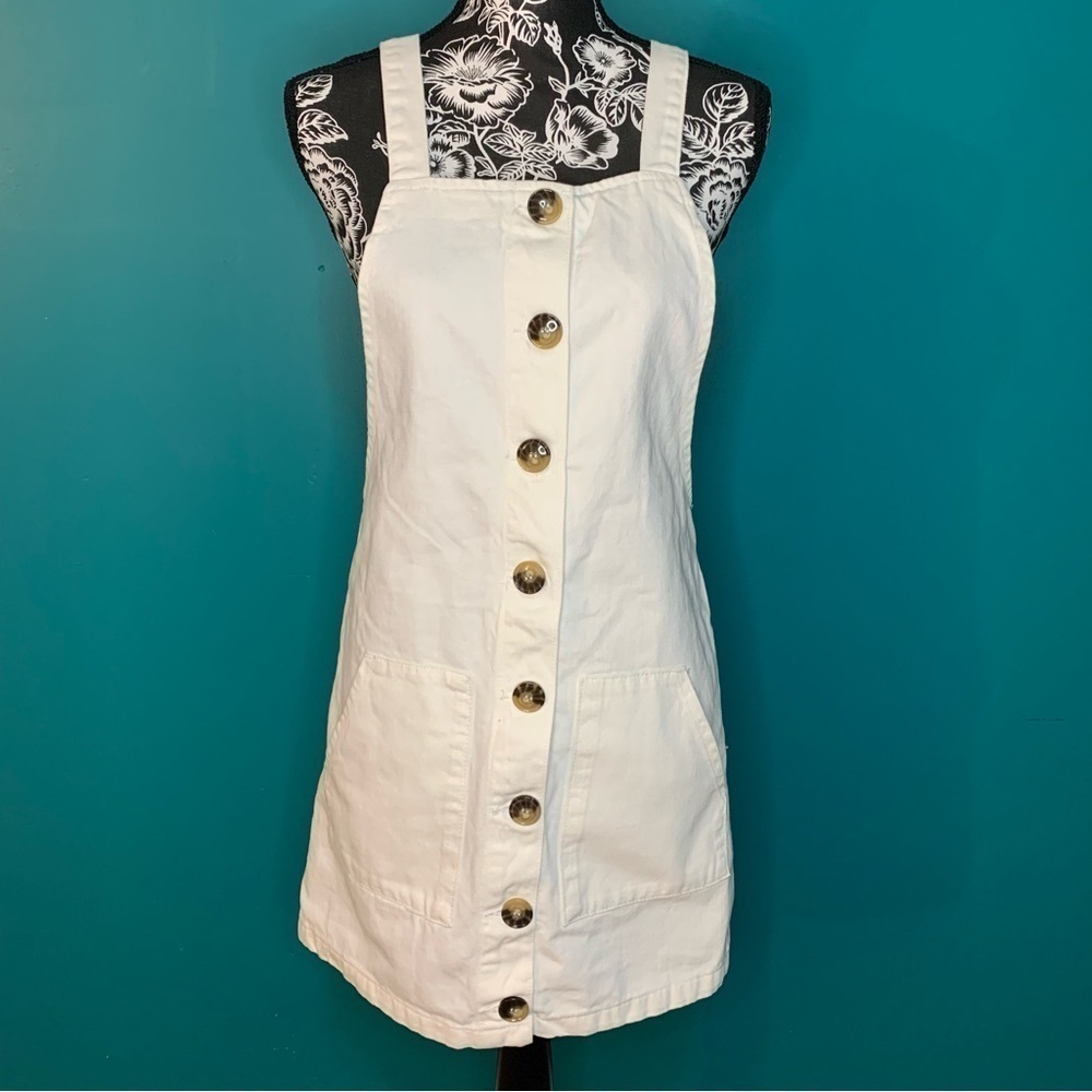 NWT TOPSHOP 100% Cotton Button up Dress